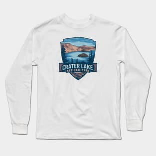 Crater Lake National Park Wizard Island Long Sleeve T-Shirt
